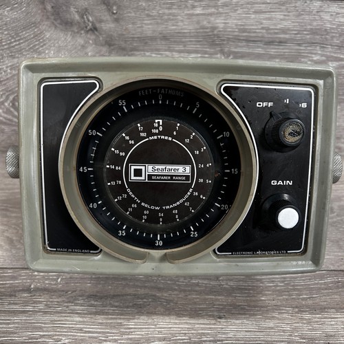 Vintage seafarer depth below - seafarer,