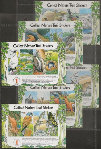 Tesco full set nature trail - tesco-full,