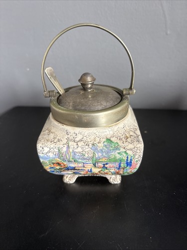 Vintage sandland ware lidded - sandland,