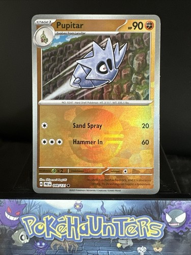 Pokemon card pupitar 048 - pokemon,