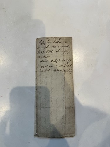 1829 handwritten manuscript - handwritten,