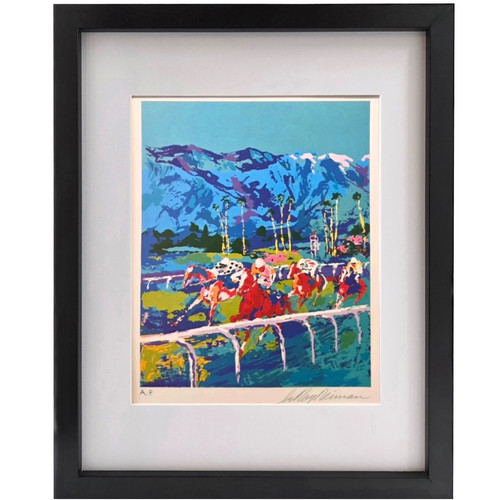Leroy neiman santa anita - leroy, anita"