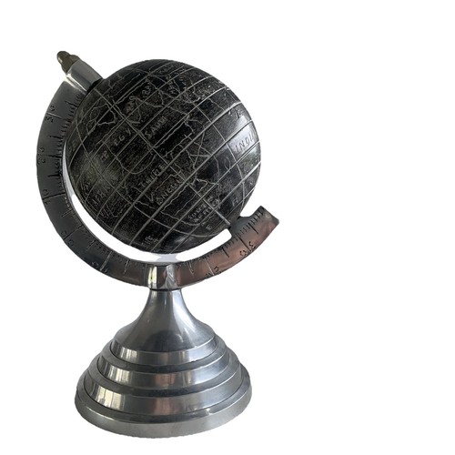 World globe staiinless steel