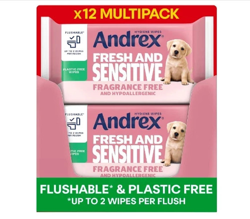 Andrex fresh and - fresh, sensitive