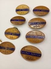Enamel brass railway - enamel,