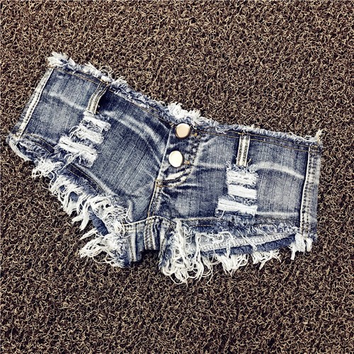 Ladies micro denim - denim, low