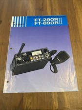 YAESU FT-290R ii / FT-690R ii Transceiver Radio Information Leaflet - KP201