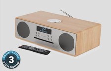 Majority Oakington, DAB+ Radio, CD Player Compact Wooden HiFi Music System  £199