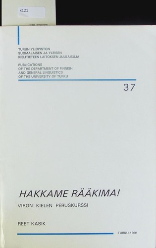 Hakkame rääkima kasik - rääkima!,
