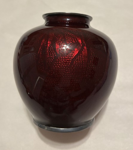 Vase pigeon blood - pigeon, red-bamboo