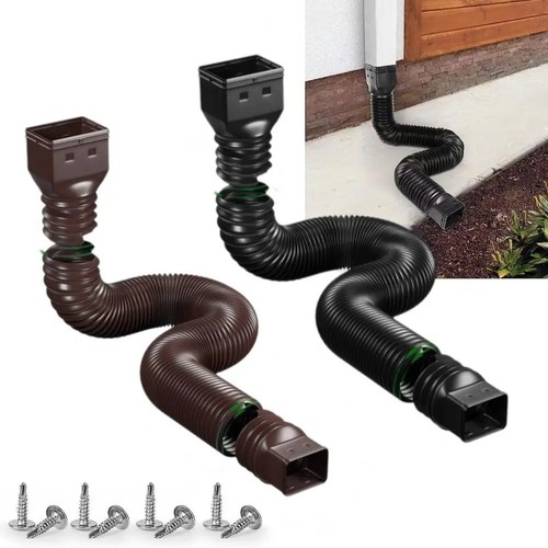Retractable rain gutter - retractable,