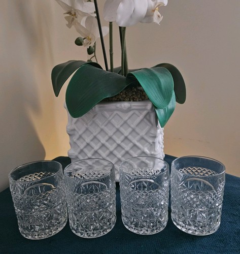 Vintage clear heavy - x4,