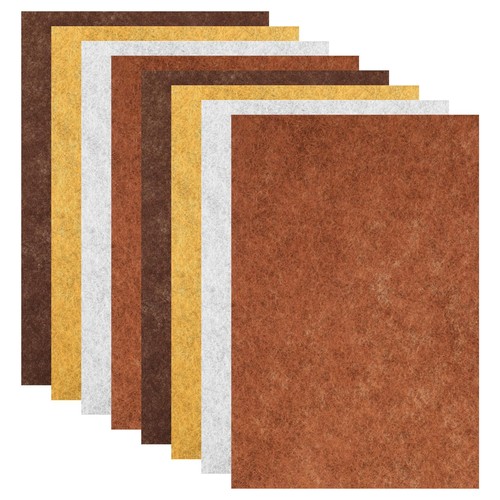 Pcs brown felt sheets - felt,