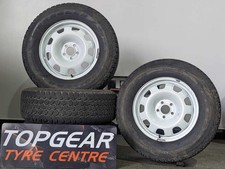 18" Genuine Land Rover Defender White Steel Wheels & Tyres