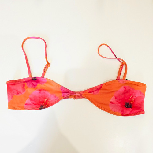 Zara floral triangle halter - zara,