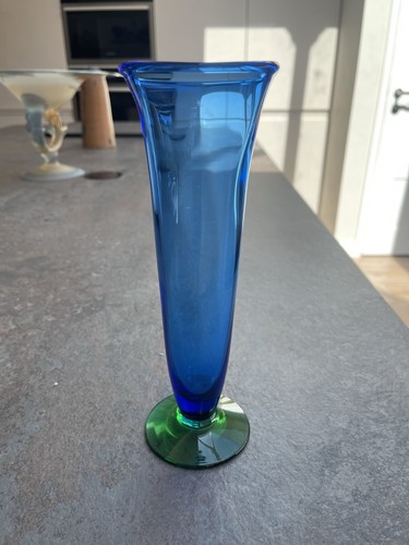 Vintage green blue orrefors - blue,