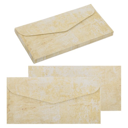 24pcs envelopes vintage aged - 24pcs,