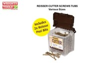 Reisser Cutter (Top quality) self drilling Wood Screw Tubs (various sizes)