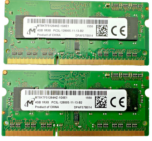 Micron 8gb ddr3l laptop ram - 8gb,