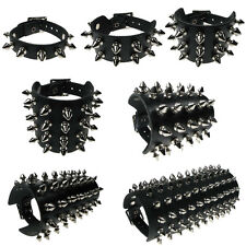 Studded Wristband Spike Leather Wristband Emo Punk Gothic Steam Punk Lot