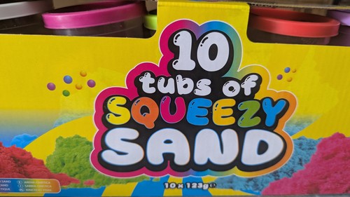 Squeezy sand tubs - squeezy,