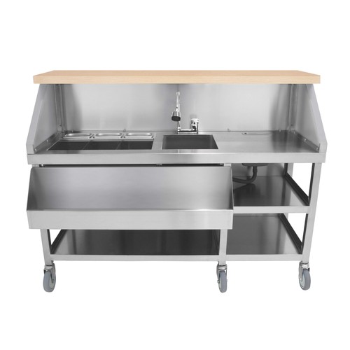 Mobile cocktail bar station - mobile,