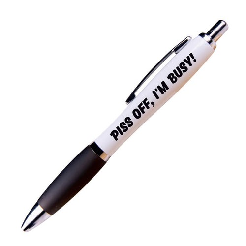 Funny novelty ballpoint pen - funny,