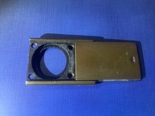 Antique brass desk inkwell - brass,