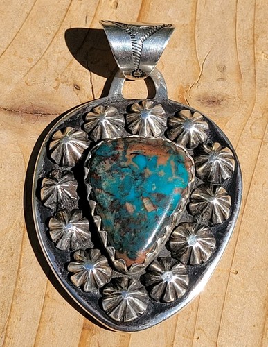 Natural bisbee turquoise tufa - natural,