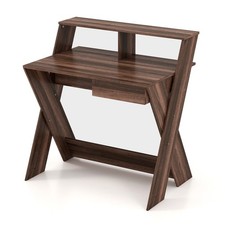 Wooden computer desk home - wooden,