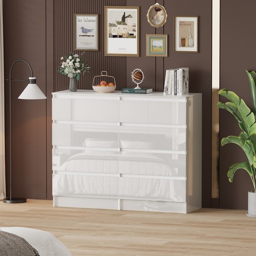 High gloss chest drawers - gloss,