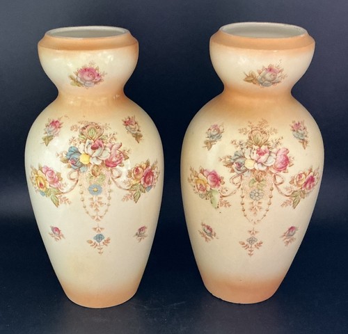 Pair antique crown devon - pair,