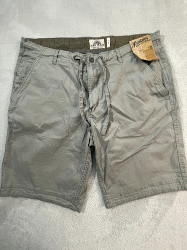 Mantaray shorts mens w36 grey - w36,