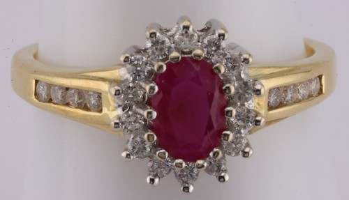 18ct yellow gold diamond - diamond, &