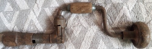 Vintage ratchet hand - ratchet, brace
