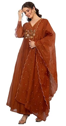 Women anarkali kurta - women's,