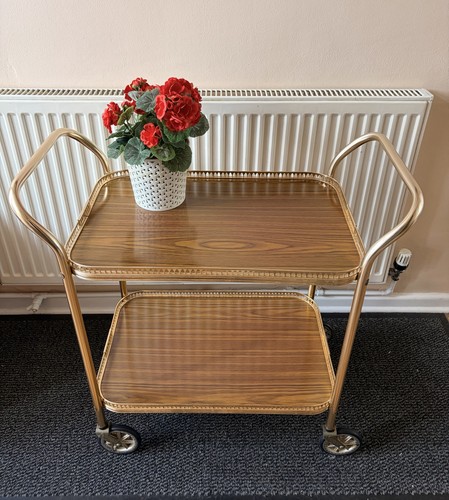 Vintage retro two tier hostess - two,