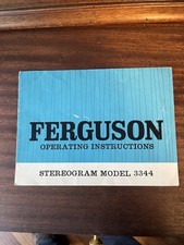Ferguson Stereogram 3344