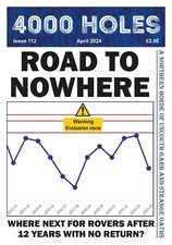 Blackburn Rovers fanzine 4,000