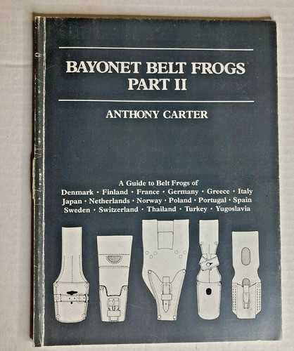 Rare bayonet belt frogs - bayonet,