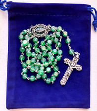 Rosary emerald crystal - rosary,