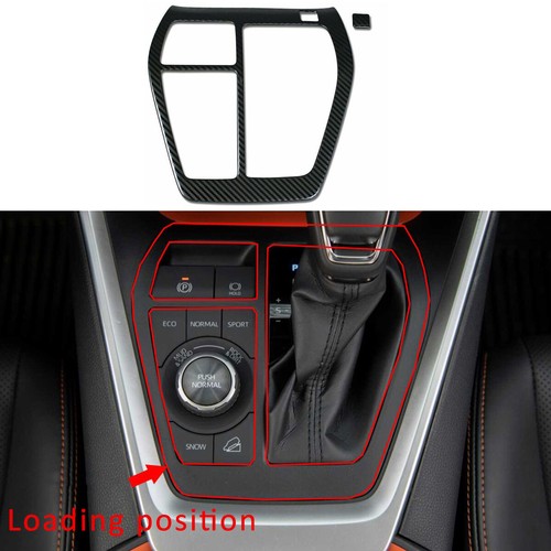 Carbon fiber gear shift panel - fiber,