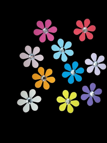 5cm daisy flowers - 2.5cm,