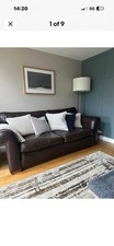 2 Duresta Brown Real Leather