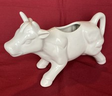 Novelty White Ceramic Cow 1/4 Pint Milk/Cream Jug