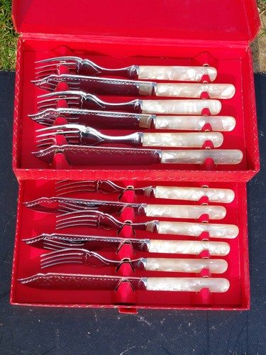 Vintage set chrome plated - vintage,