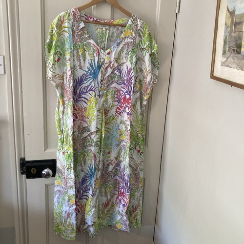 Sahara linen dress size - sahara, 4