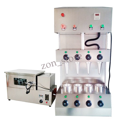 Commercial pizza cone forming - pizza,