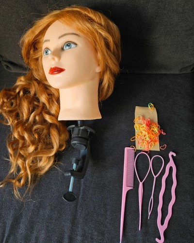 Hairdressers practice head - hairdressers,