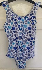 John Lewis Girls Blue Hearts